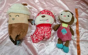 Combo Of 3 Imported Plus Toys