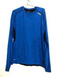 Fila Black Long Sleeve T Shirt