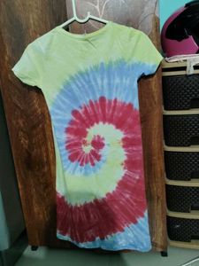 Tie-Dye T-Shirt Dress