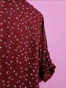 Brown Long Top/ Short Kurti