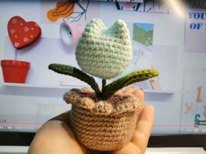 Handmade Crocheted Flower