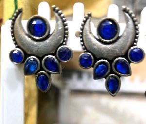 Blue Stone Earrings