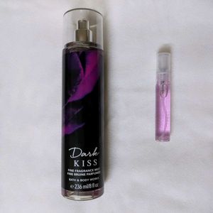 Dark Kiss Body Mist 10ml Sample BathandBody Works