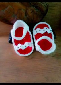 Baby Santa Slippers