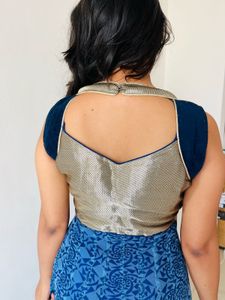 Anarkali Kurta With Soft Net And Zari Work