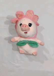 Adorable Pig Flower Plush