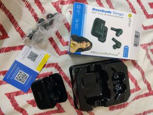 PTron Bassbuds Tango Bold Black