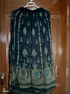 Boho Embroidered Skirt