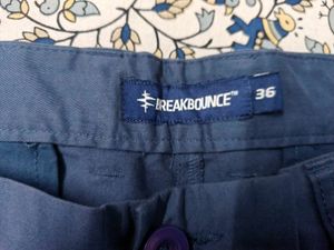 Men&#39;s Blue Casual Pants