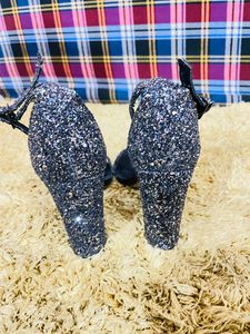 Madden Girls Sparkle Block Heels