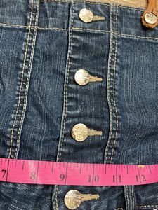 GUESS Denim Short Overalls