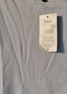 Chic Light Blue Mini Dress