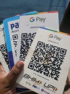 Google Pay/BHIM UPI Payment Cards