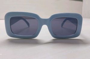 H&amp;M LIGHT BLUE RECTANGULAR SUNGLASSES