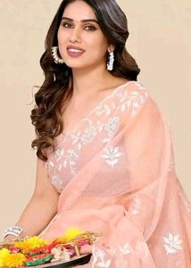 Premium Quality Party Wear Saree With Twill Blouse