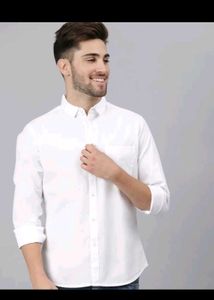 Dennis Lingo White Shirt 38 inch S Size