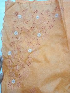 Orange Saree