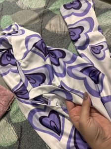 Abstract Top With Skirt