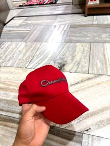 Red Champion Cap