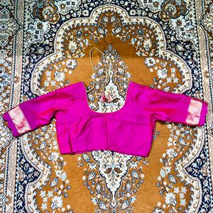 Elegant Pink Floral Saree