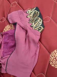 Pink Embroidered Blouse