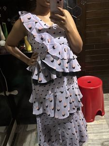 Tiered Ruffle Dress Long By