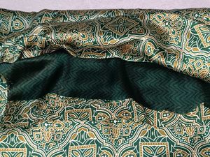 Pure Ajrakh Modal Silk Saree