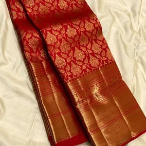 New women banarasi soft silk saree
