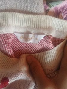 Heart Print Sweater