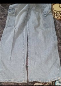 Cargo Light Blue Jeans