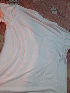 Cotton Blend Oversized T-shirt