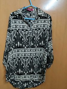 Paisley Print Blouse