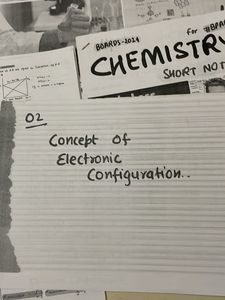 Chemistry Study Notes