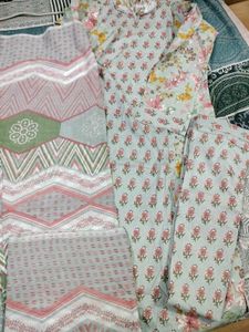 Pure Cotton Suit With Dupatta