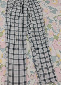 Plaid Print Pant N Top Set🌷
