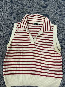 Zudio Striped Polo - Size M