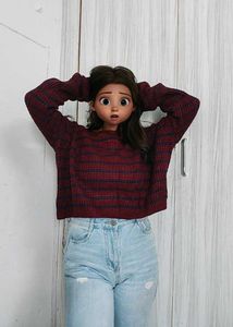 Crop Aesthetic Pullover 🎀