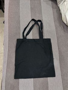 Campus Hermes Black Tote Bag