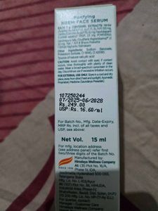 Garnier Sunscreen &amp; Himalaya Serum