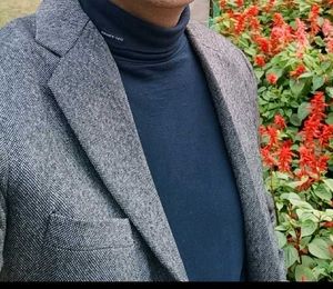 Men's Grey Blazer - Formal Wear