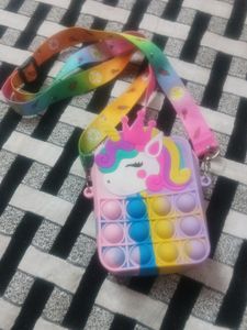 Popit Baby Girl Purse