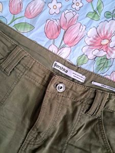 Olive Green Carpenter Pants