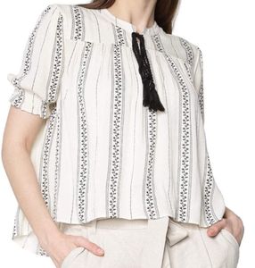 ONLY Women’s Boho Striped Cotton Top
