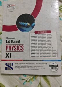 Saraswati Physics Class 11 Lab Manual