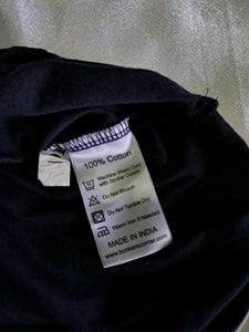 BONKERS CORNER Navy Cropped Graphic Tee