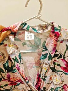 Floral Print Midi Dress