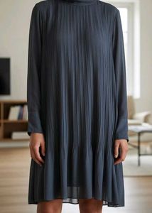 Elegant Pleated Dress