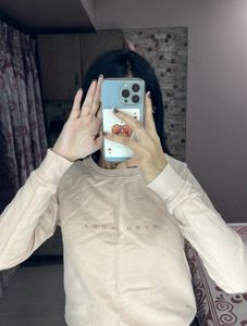 Vero Moda Beige Sweatshirt
