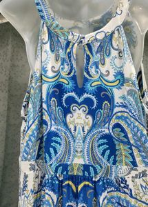 Boho Chic Paisley Maxi Dress