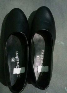 Black Colour Office Or Formal Pump Shoes